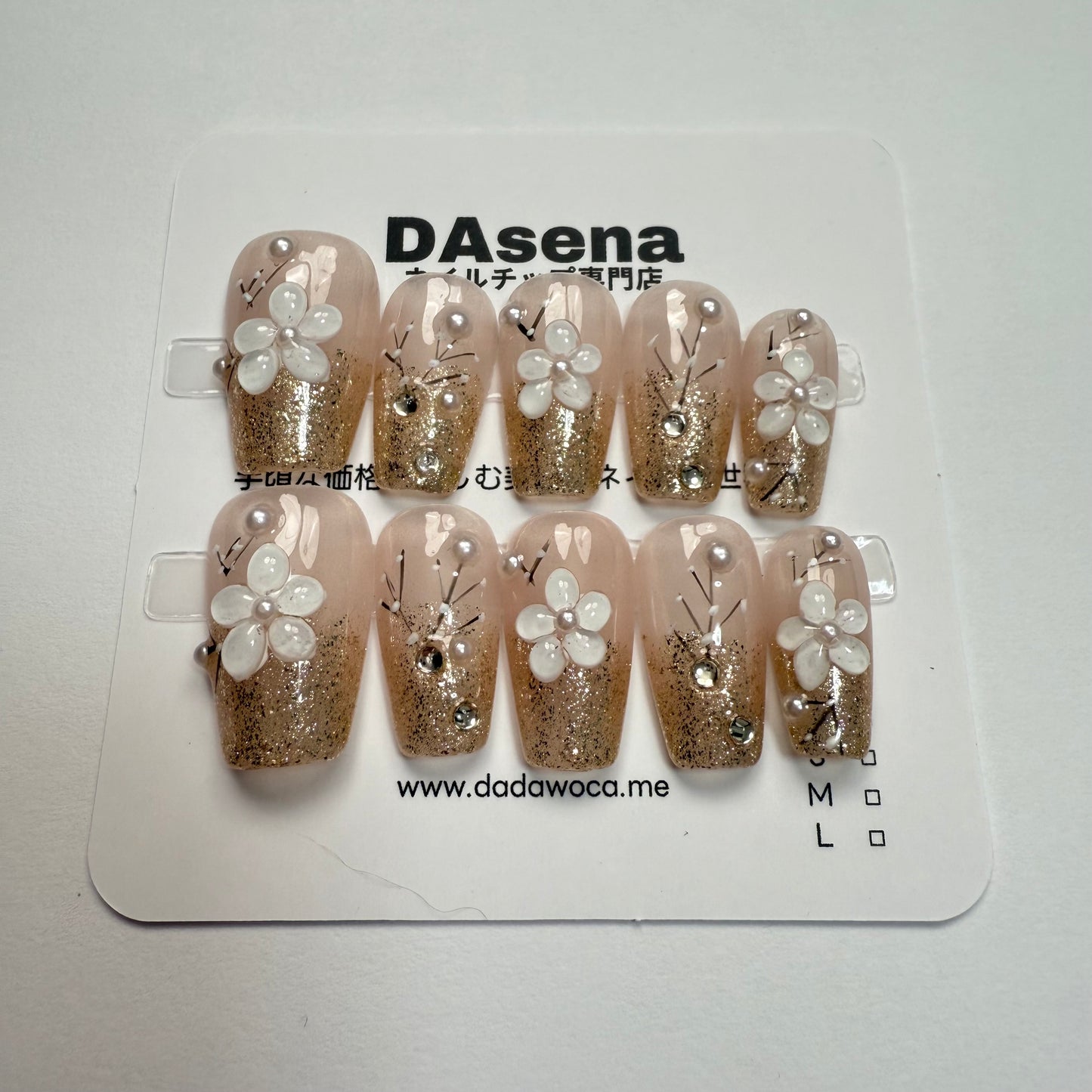 DAsena MAGIC PRESS NAIL TIPS DB-2088-K3