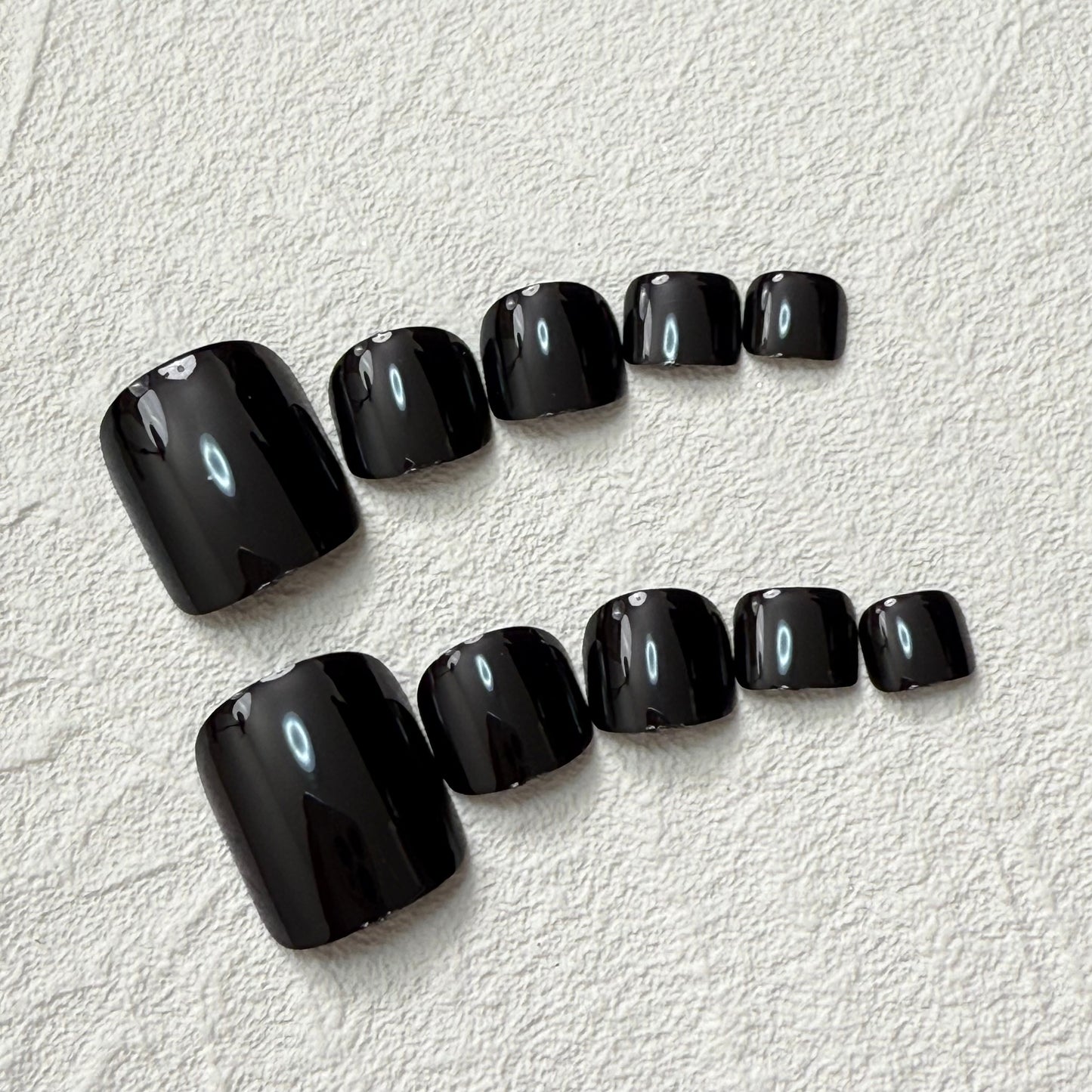 DAsena NAIL TIPS フット用 F-0016-D20 (24枚入り フリーサイズ)