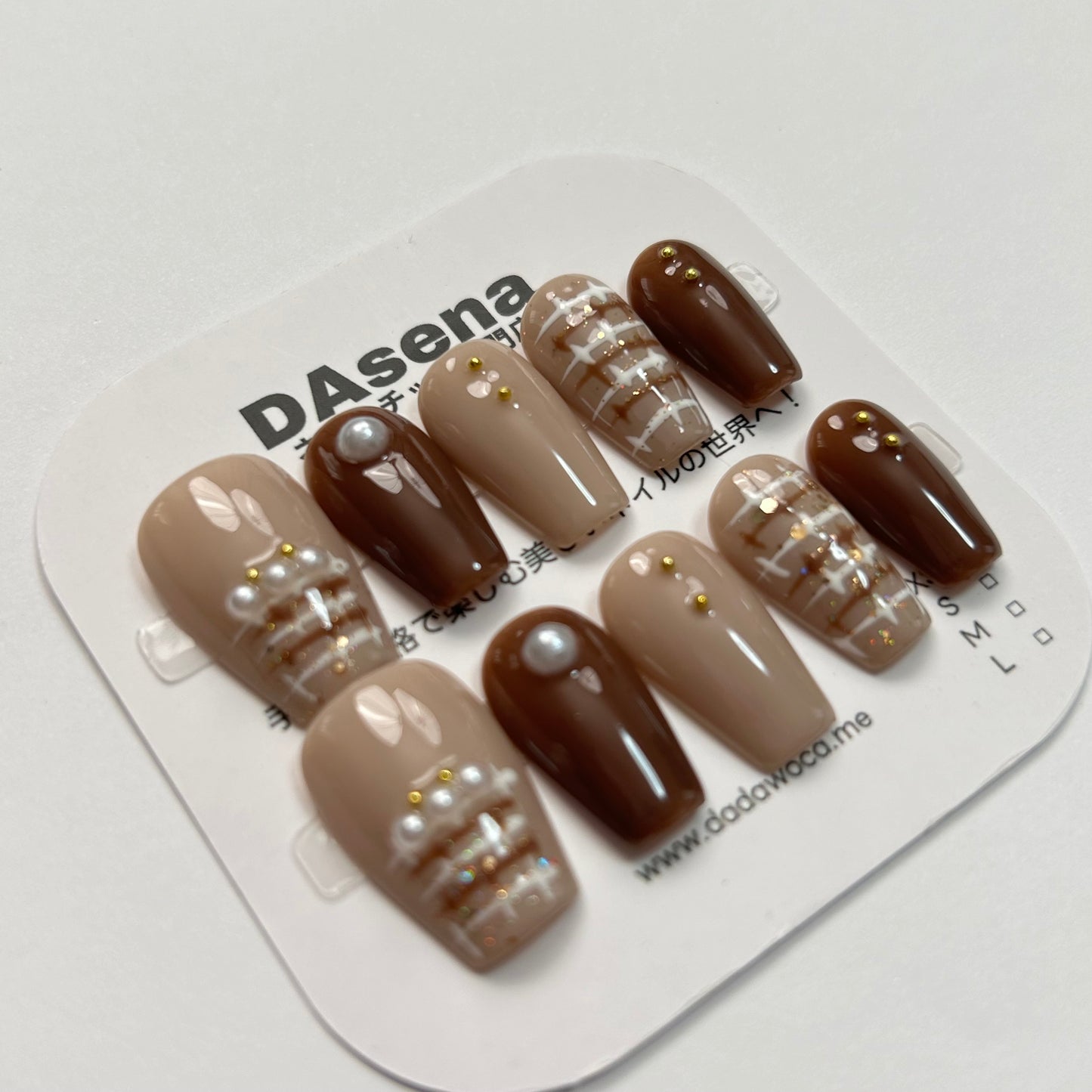 DAsena MAGIC PRESS NAIL TIPS DB-443-B17