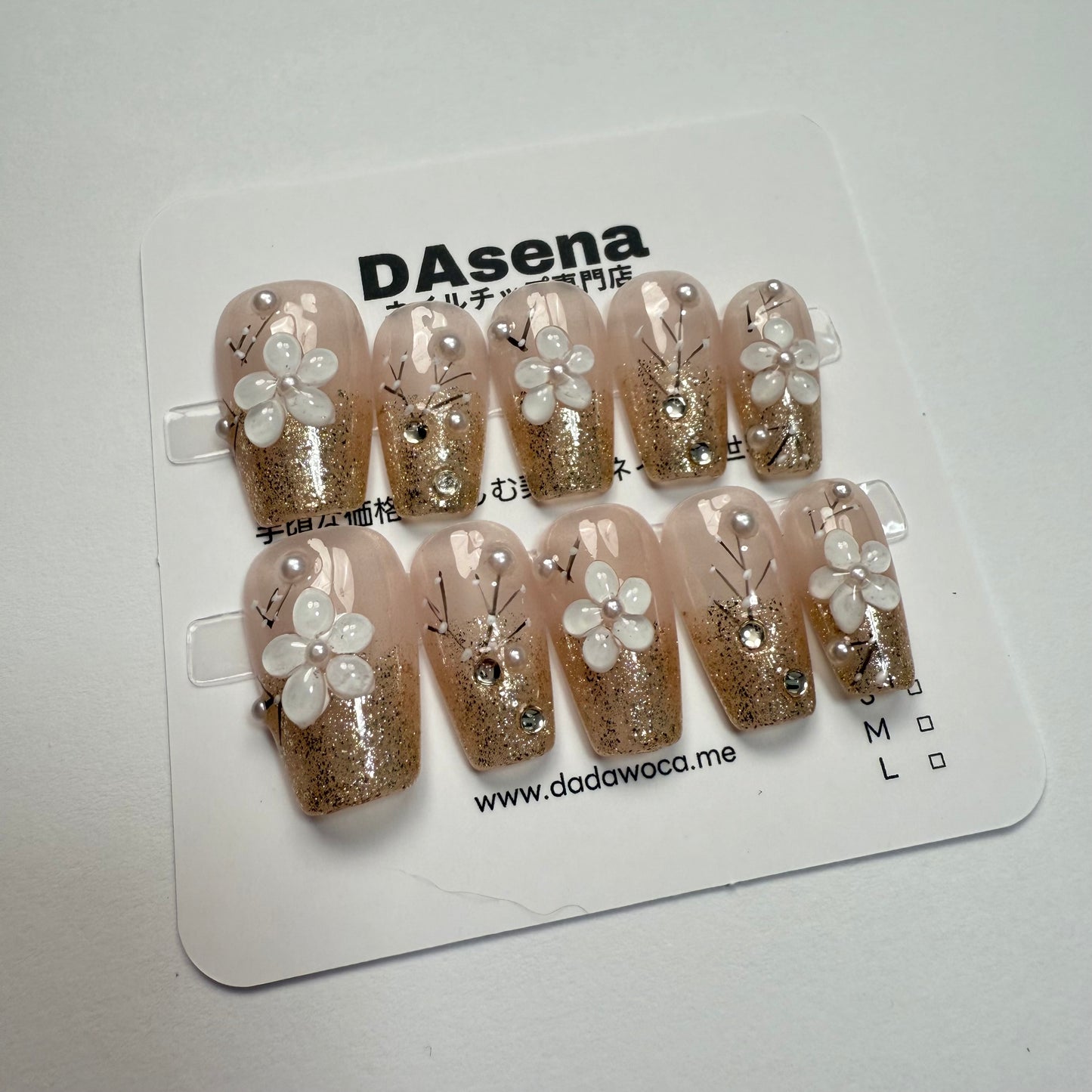 DAsena MAGIC PRESS NAIL TIPS DB-2088-K3
