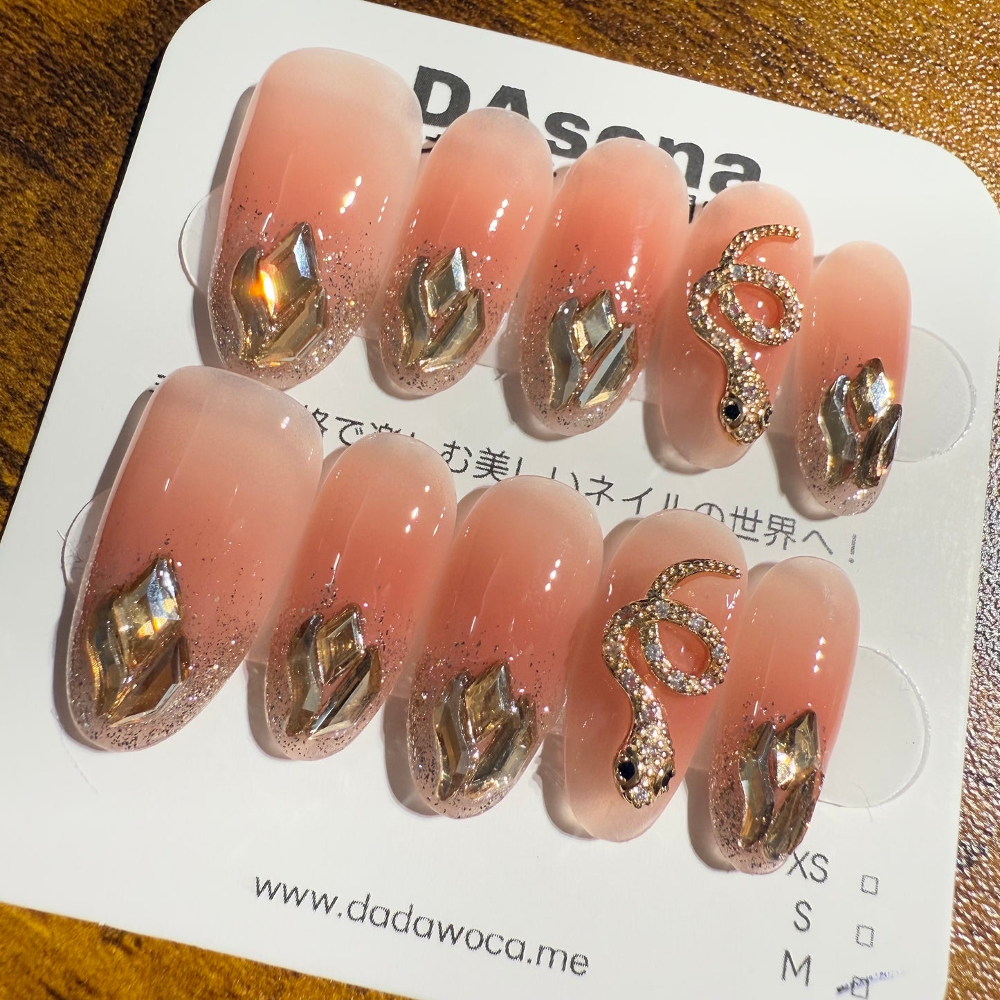 DAsena MAGIC PRESS NAIL TIPS DC-1932-0215-F9