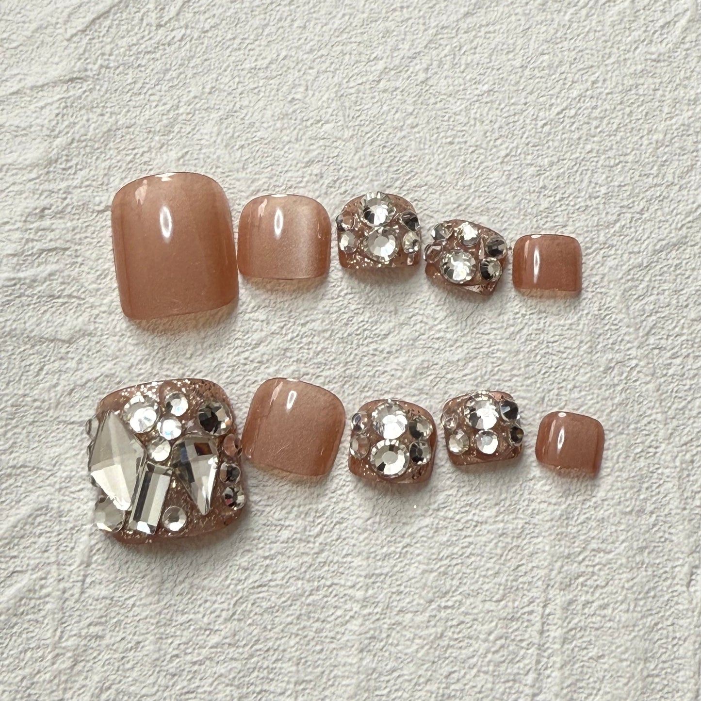DAsena NAIL TIPS フット用 F-0005-A5 (24枚入り フリーサイズ)