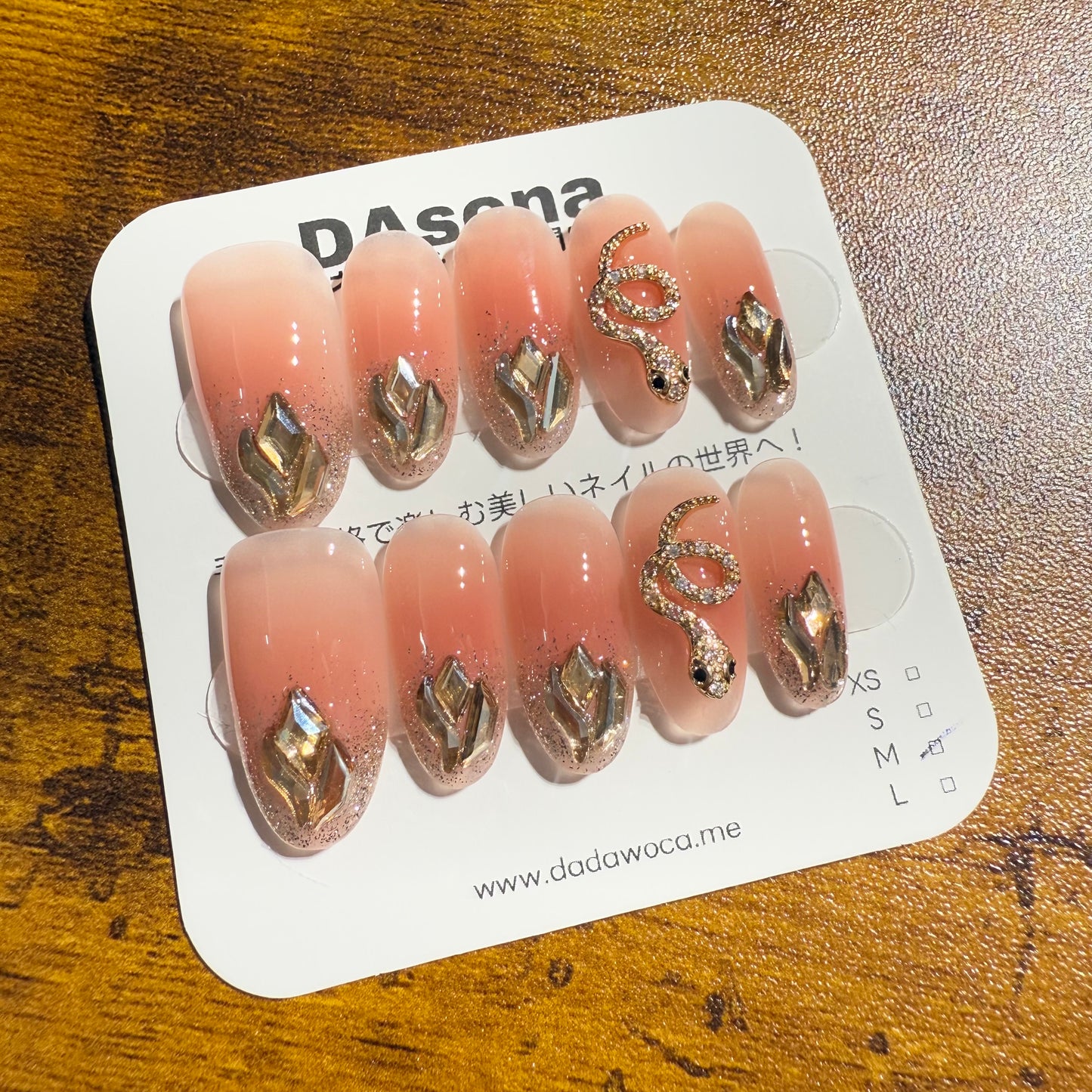 DAsena MAGIC PRESS NAIL TIPS DC-1932-0215-F9