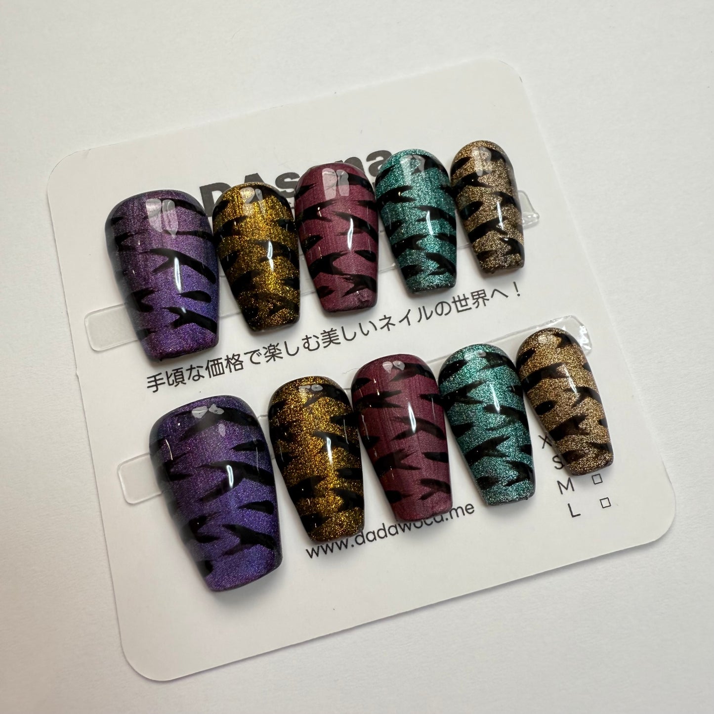 DAsena MAGIC PRESS NAIL TIPS DB-173-C-F5