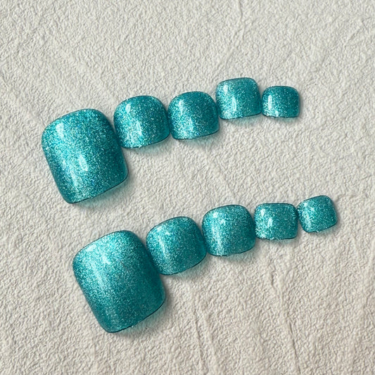 DAsena NAIL TIPS フット用 F-0001-D3 (24枚入り フリーサイズ)