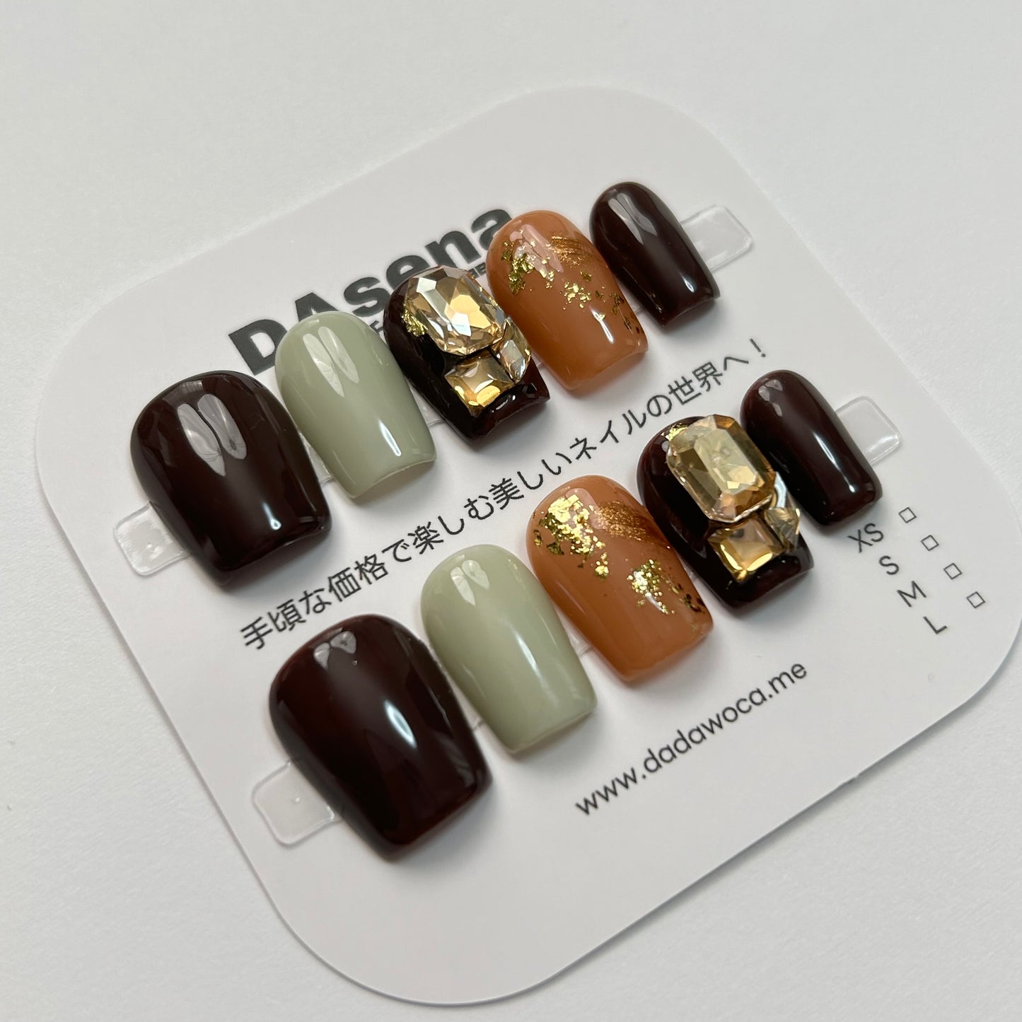 DAsena MAGIC PRESS NAIL TIPS DB-1315-C-B13