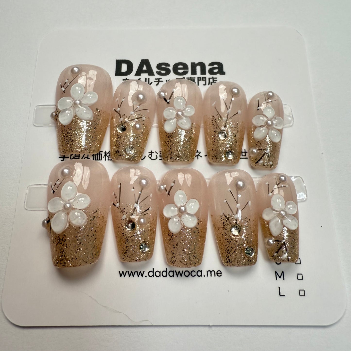 DAsena MAGIC PRESS NAIL TIPS DB-2088-K3