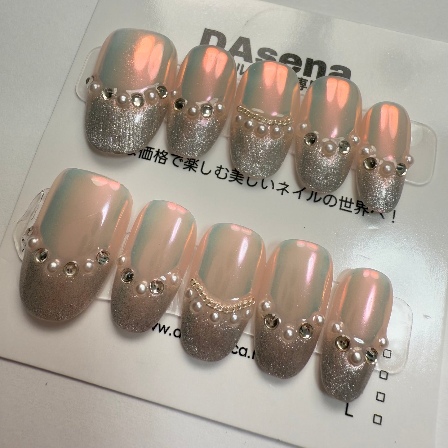 DAsena MAGIC PRESS NAIL TIPS DB-1586-E2