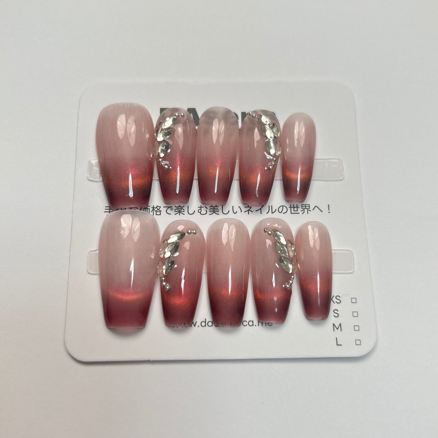DAsena MAGIC PRESS NAIL TIPS DB-1892-F19