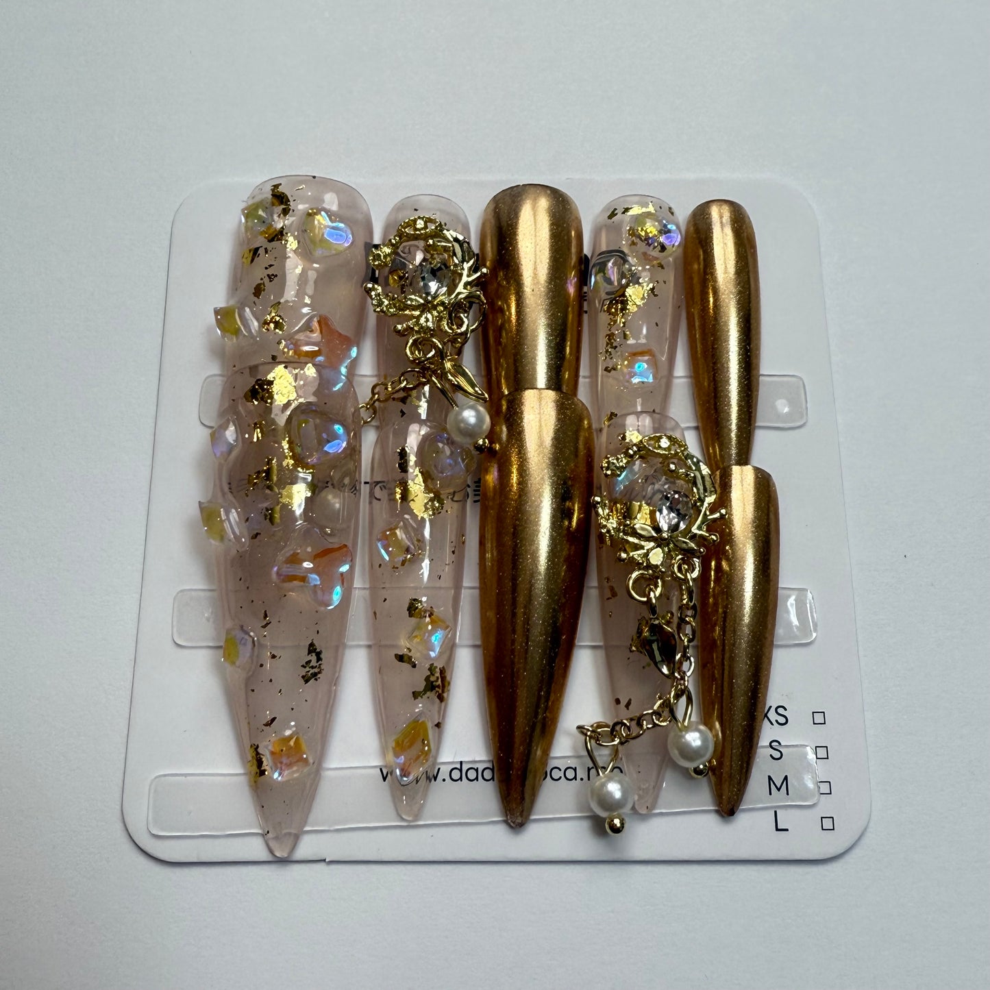 DAsena MAGIC PRESS NAIL TIPS DB-2146-B14