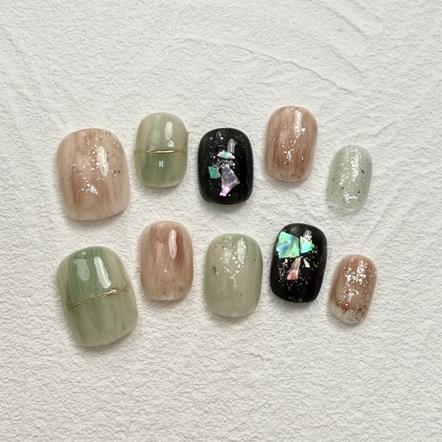 【日本製・数量限定】DAsena JAPAN PREMIUM NAIL TIPS DJP-T017-C3