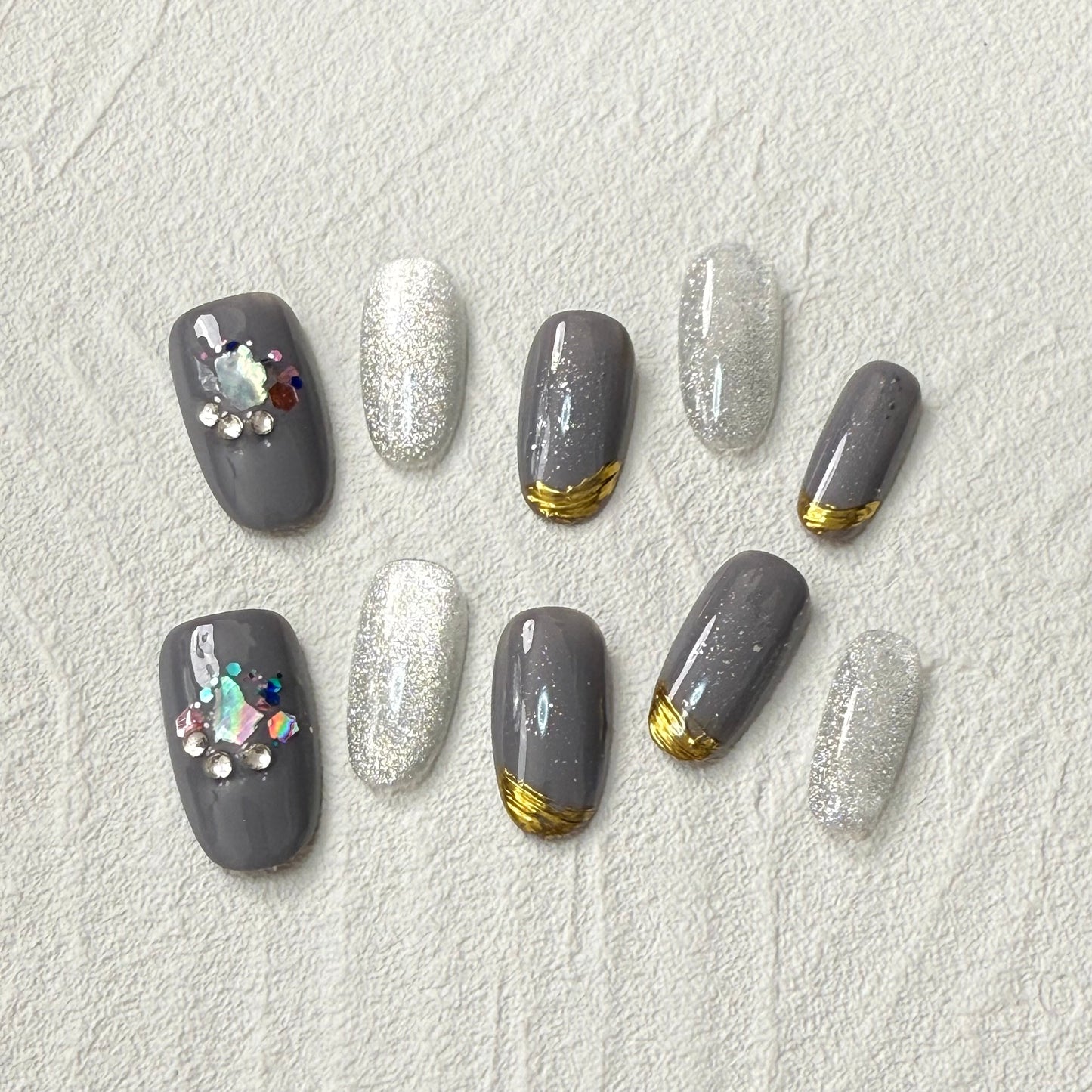【日本製・数量限定】DAsena JAPAN PREMIUM NAIL TIPS DJP-T008-G27