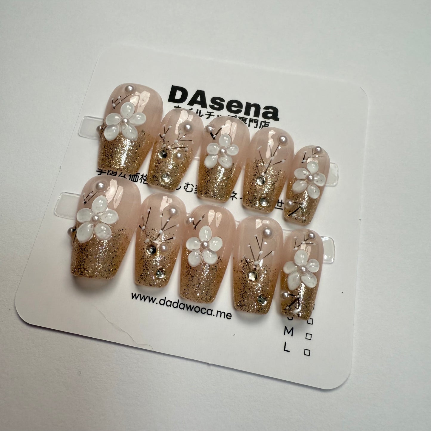 DAsena MAGIC PRESS NAIL TIPS DB-2088-K3