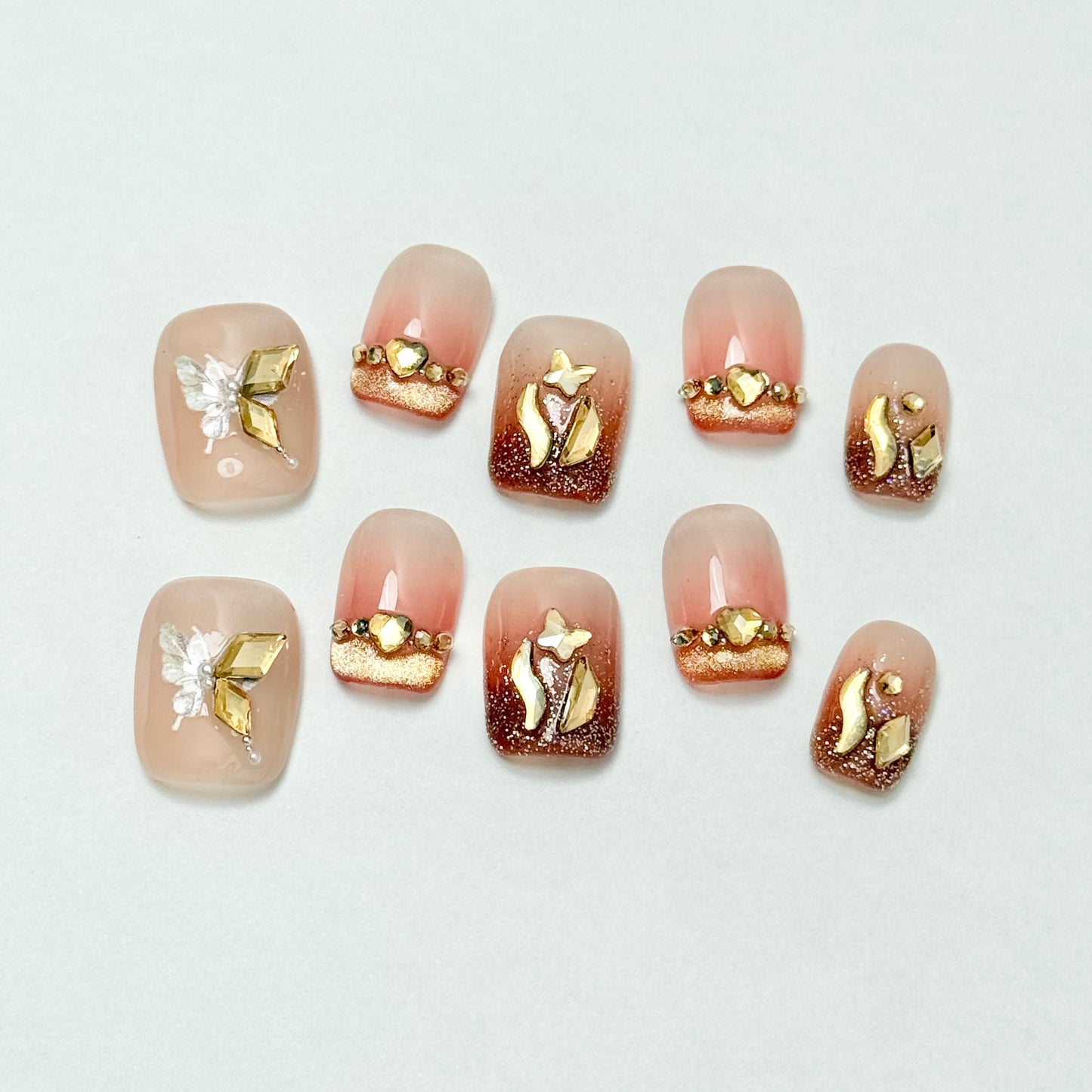 DAsena MAGIC PRESS NAIL TIPS DC-9009-B16