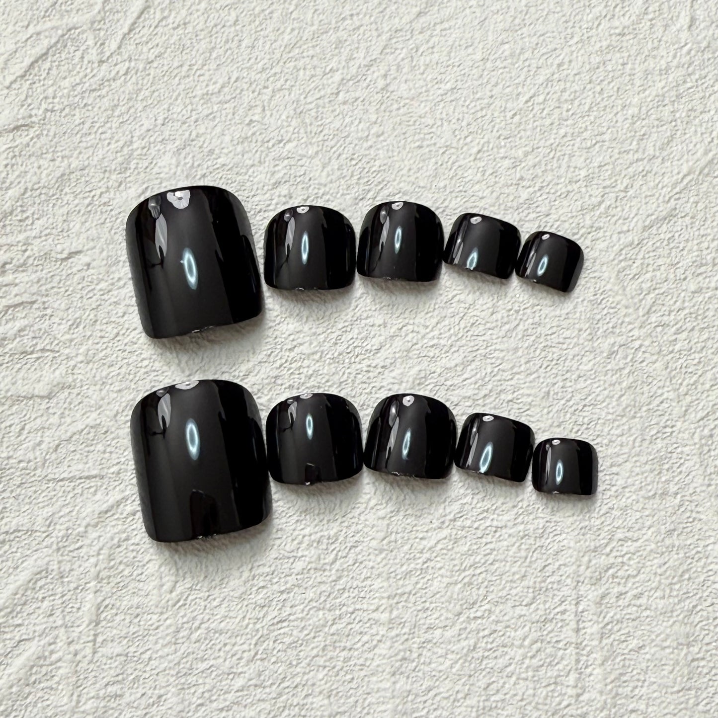 DAsena NAIL TIPS フット用 F-0016-D20 (24枚入り フリーサイズ)