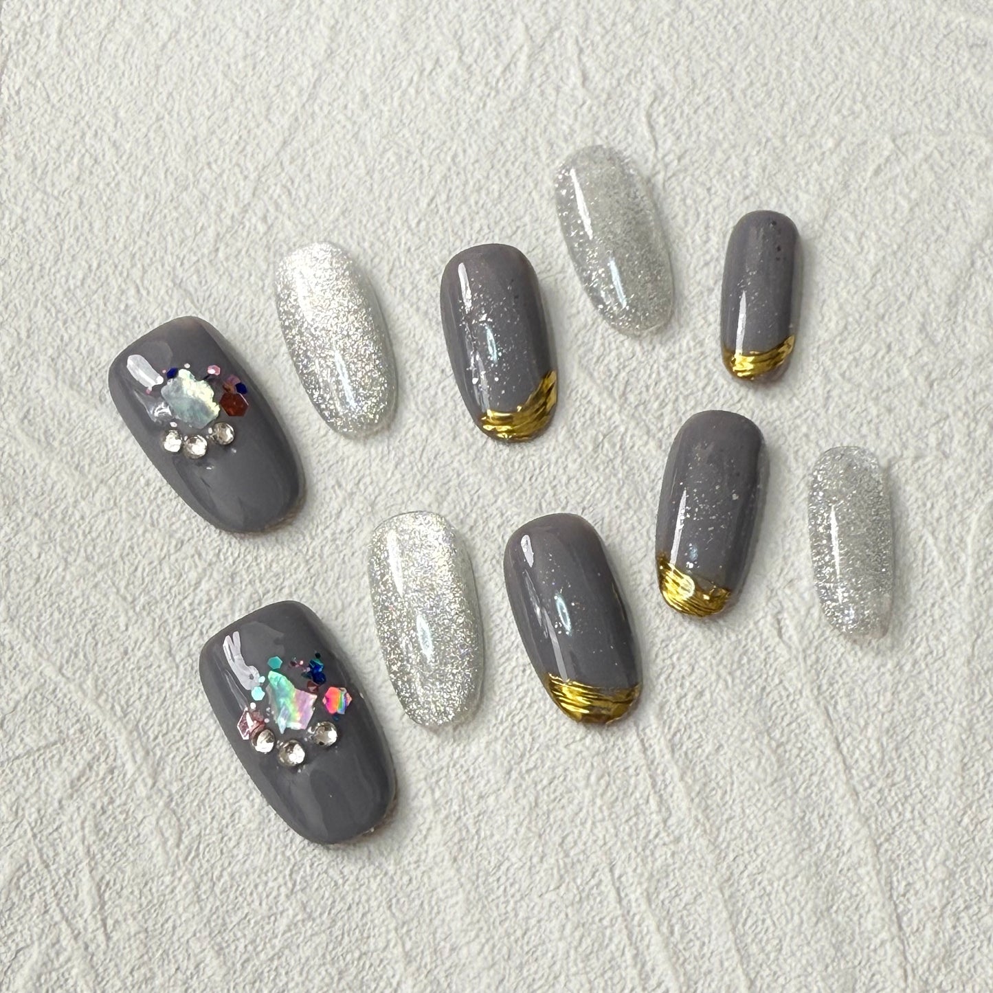 【日本製・数量限定】DAsena JAPAN PREMIUM NAIL TIPS DJP-T008-G27