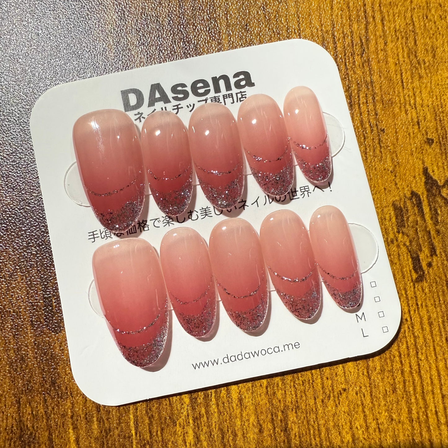 DAsena MAGIC PRESS NAIL TIPS DC-1813-B4