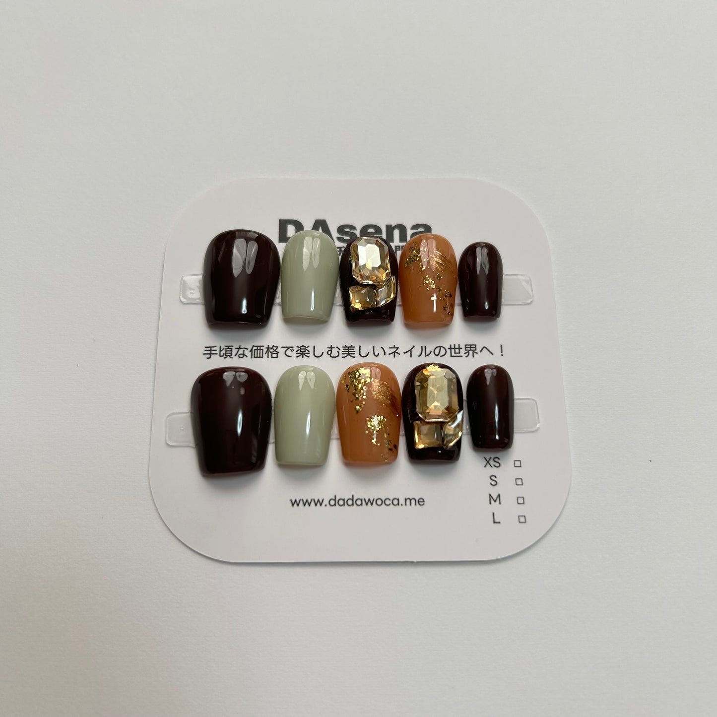 DAsena MAGIC PRESS NAIL TIPS DB-1315-C-B13