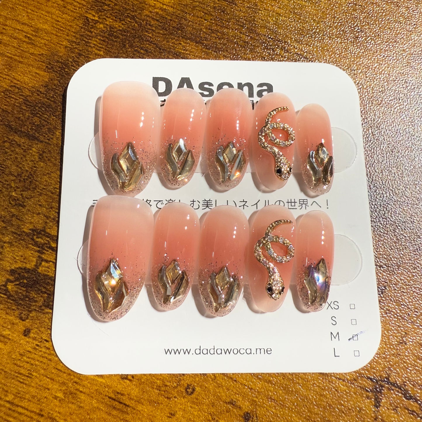 DAsena MAGIC PRESS NAIL TIPS DC-1932-0215-F9