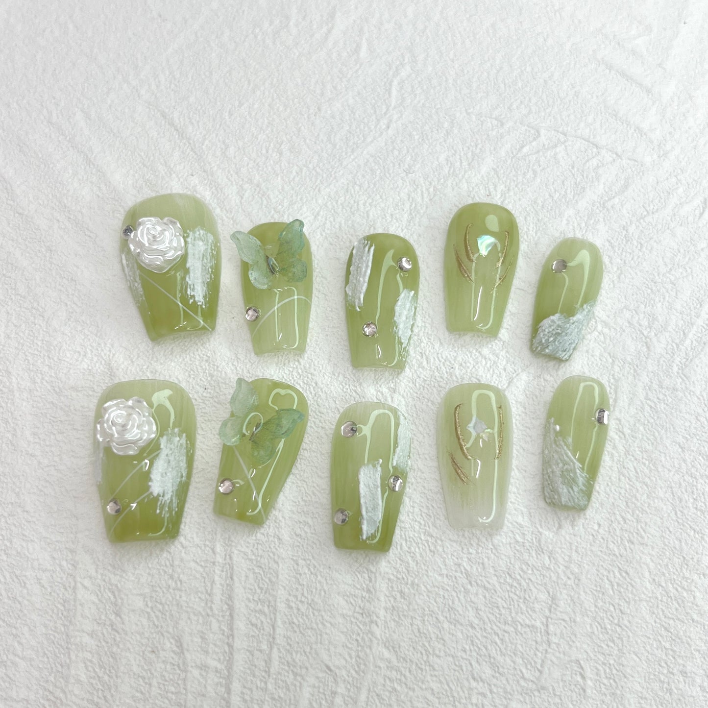 DAsena MAGIC PRESS NAIL TIPS DB-203-F20