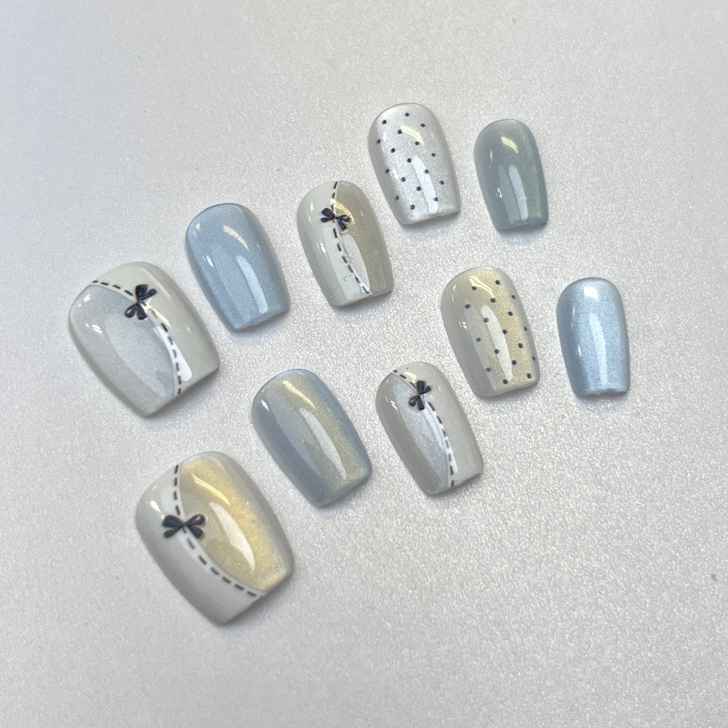 DAsena プレミアム ネイルチップ(30枚入り)MW-71-G1