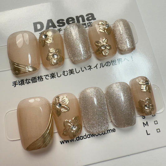 DAsena MAGIC PRESS NAIL TIPS DB-401-F13