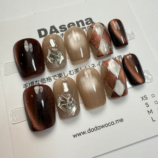 DAsena MAGIC PRESS NAIL TIPS DB-2516-F27