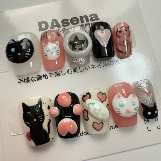 DAsena MAGIC PRESS NAIL TIPS DB-1557-B2