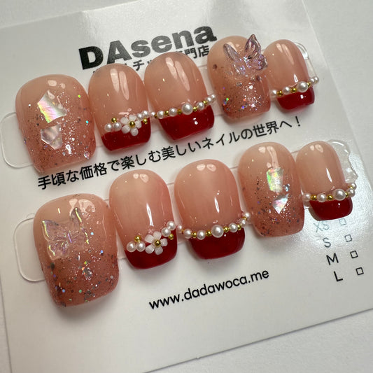 DAsena MAGIC PRESS NAIL TIPS DB-1704-F18