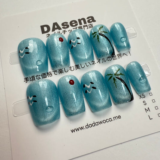 DAsena MAGIC PRESS NAIL TIPS DB-2477-F22