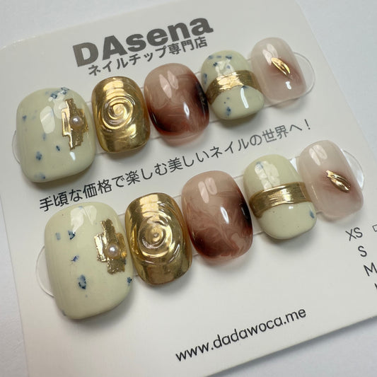 DAsena MAGIC PRESS NAIL TIPS DC-1634-Q21
