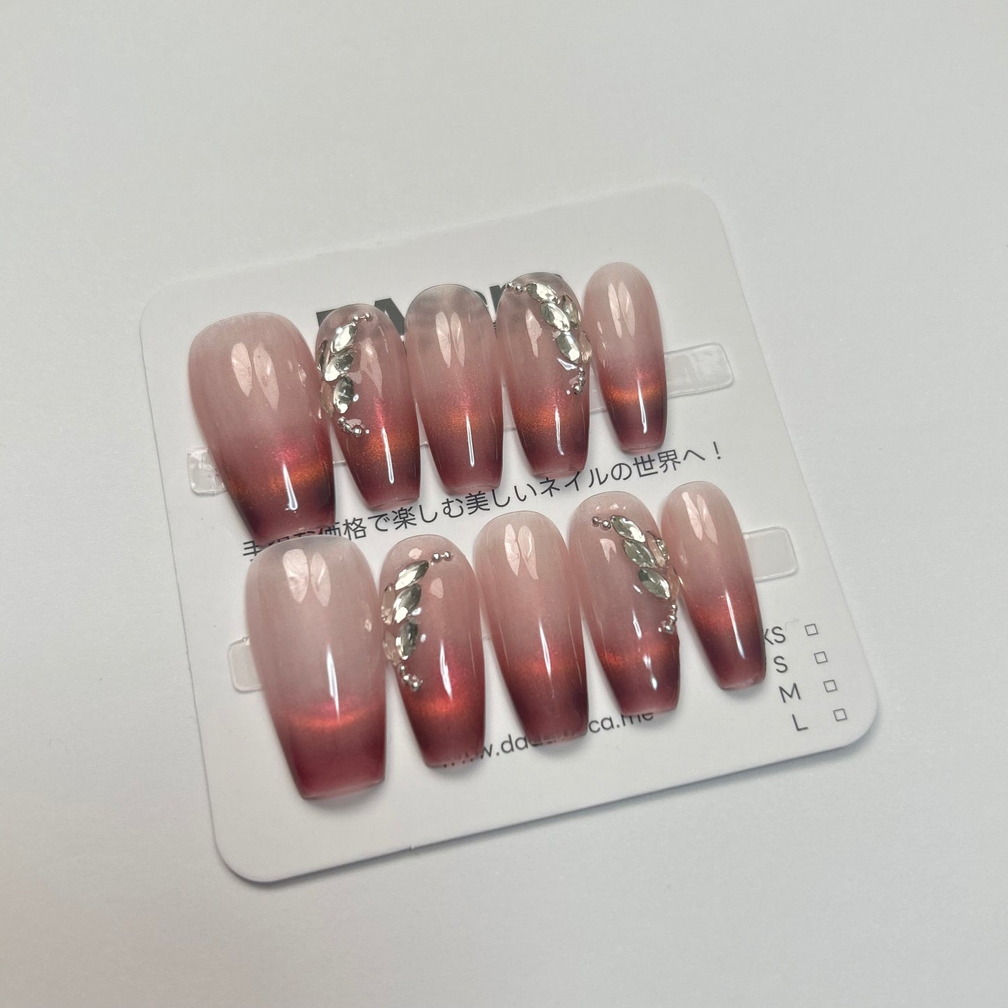 DAsena MAGIC PRESS NAIL TIPS DB-1892-F19