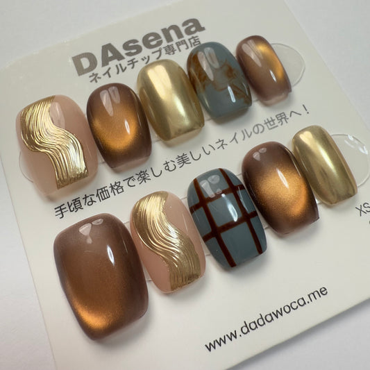 DAsena MAGIC PRESS NAIL TIPS DC-1783-0101A-B24