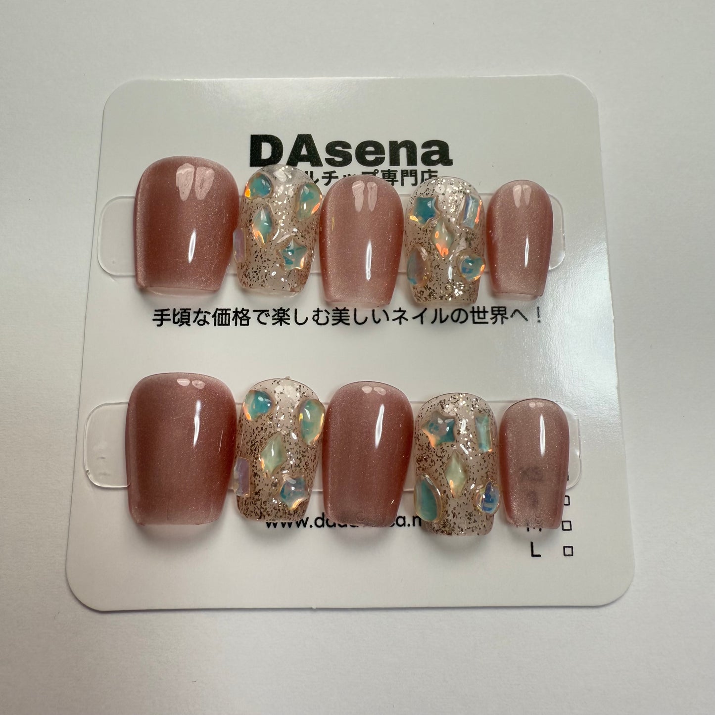DAsena MAGIC PRESS NAIL TIPS DB-1345-A10