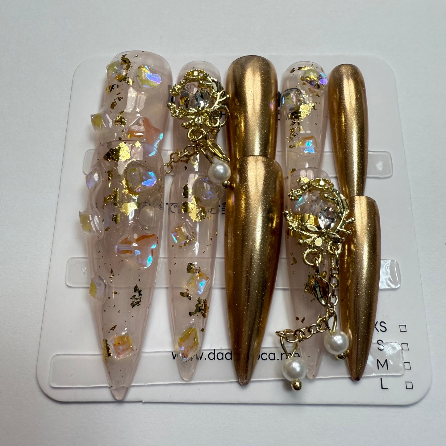 DAsena MAGIC PRESS NAIL TIPS DB-2146-B14