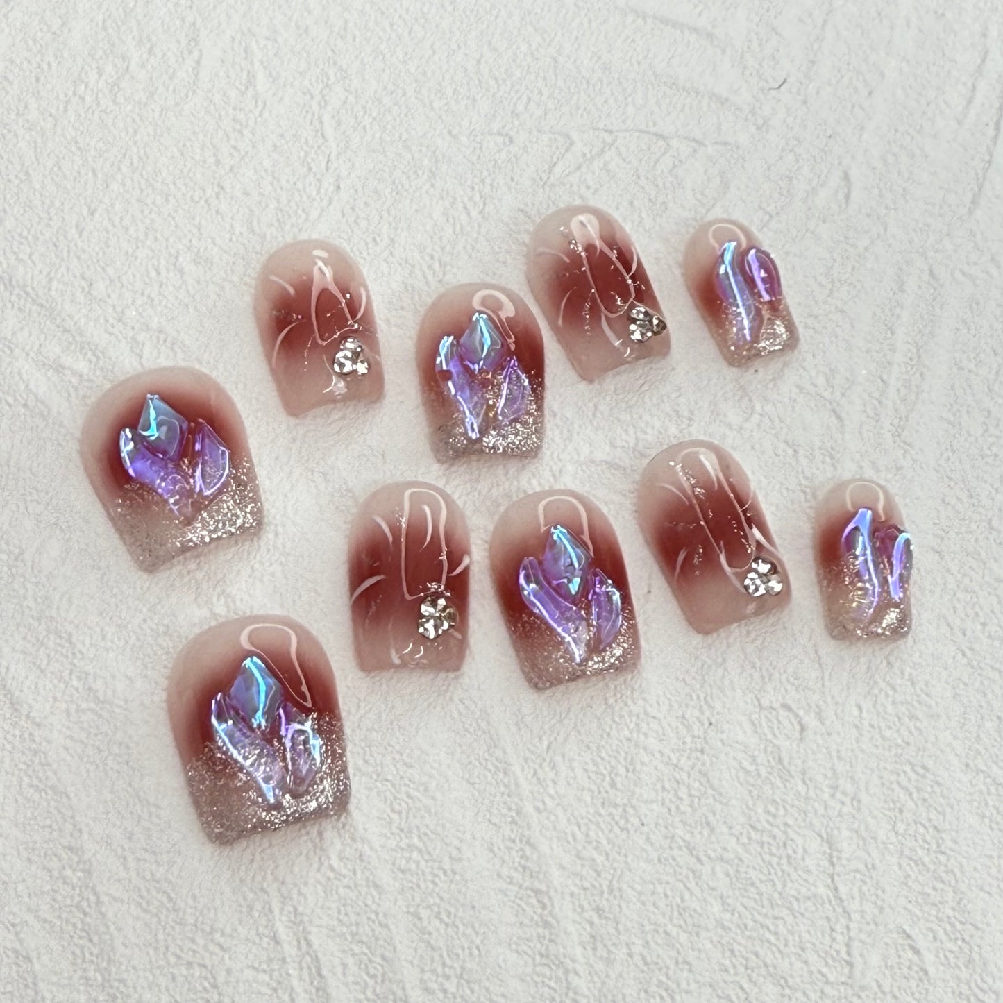 DAsena MAGIC PRESS NAIL TIPS DB-1369-B18