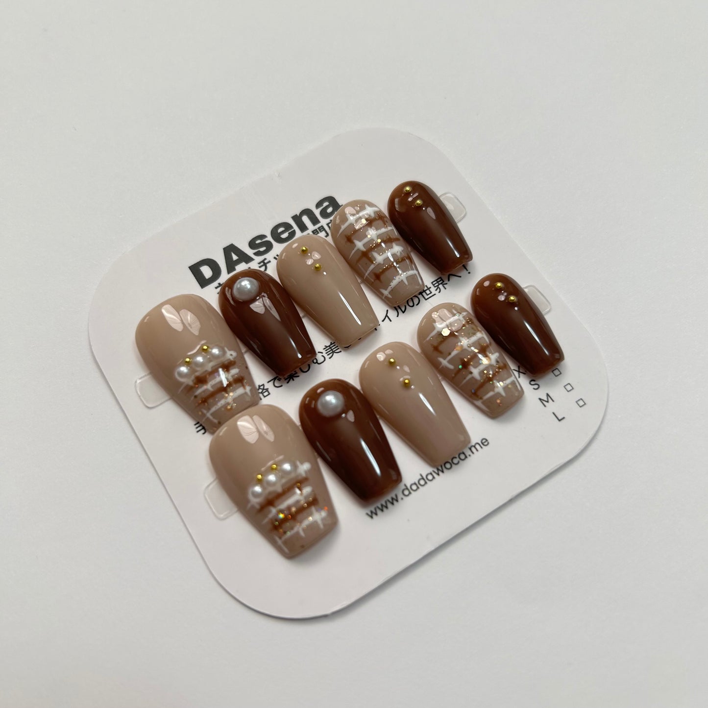DAsena MAGIC PRESS NAIL TIPS DB-443-B17
