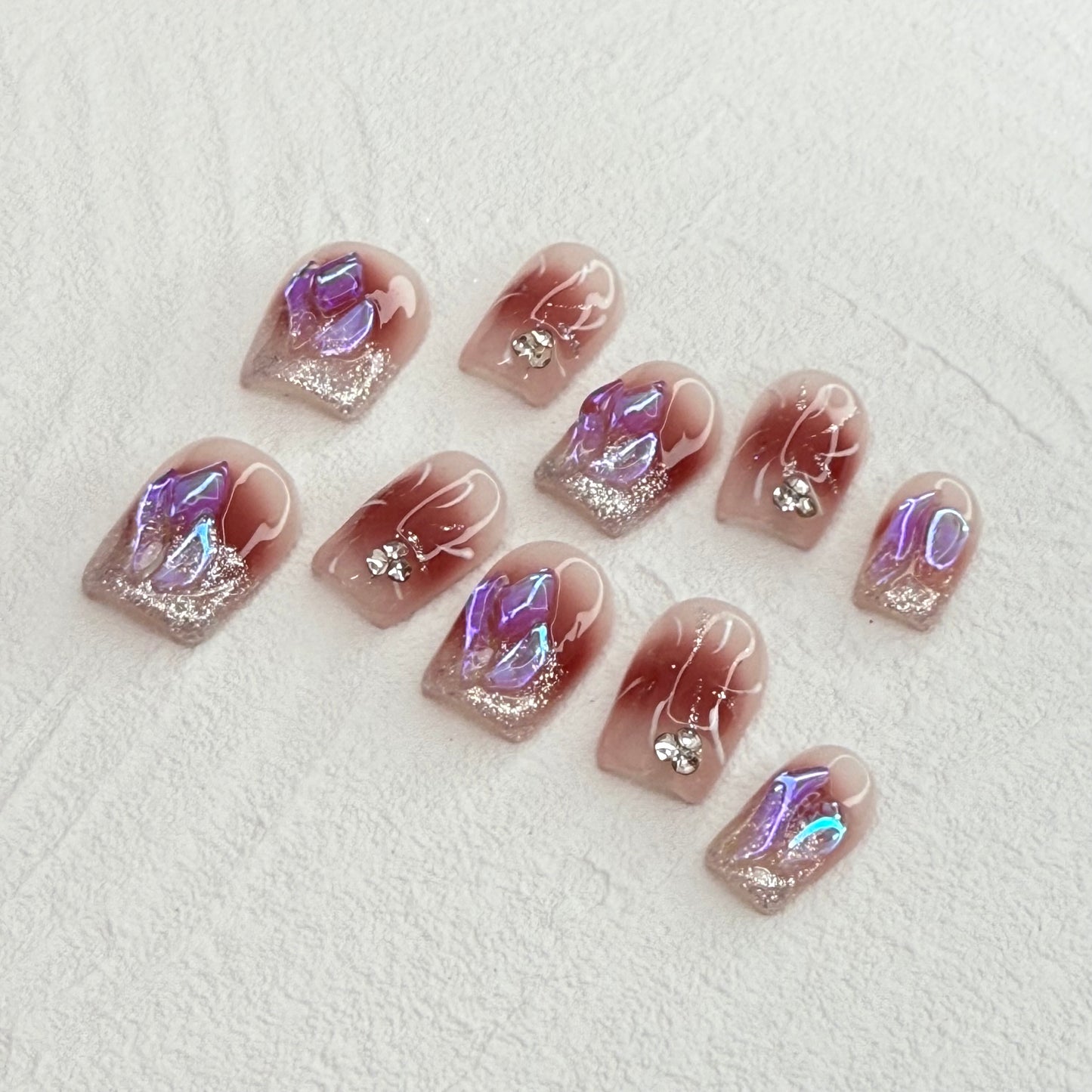 DAsena MAGIC PRESS NAIL TIPS DB-1369-B18