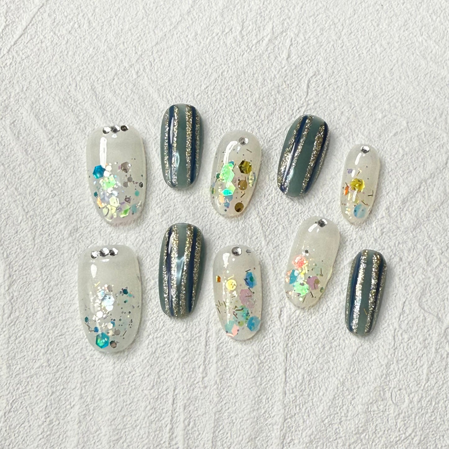【日本製・数量限定】DAsena JAPAN PREMIUM NAIL TIPS DJP-T001-C9
