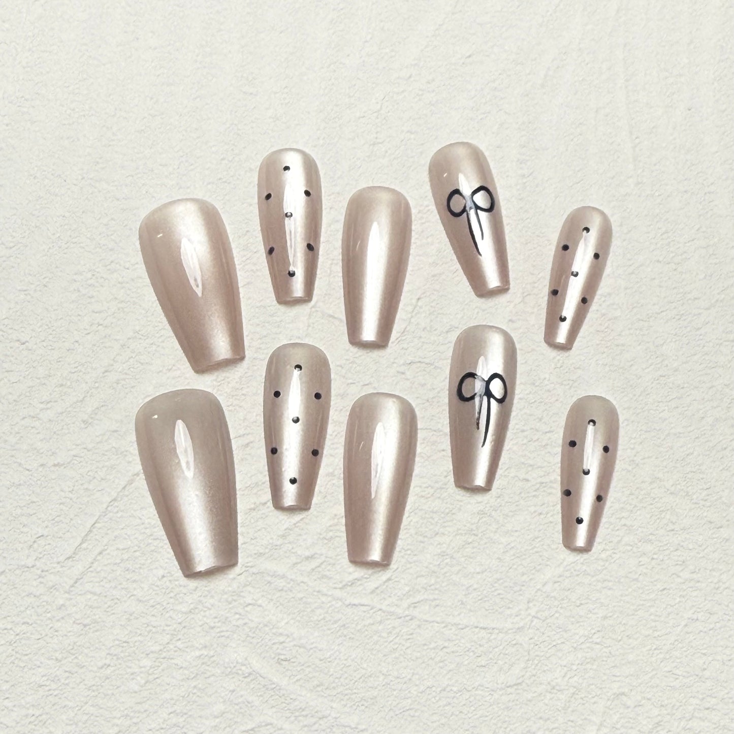 DAsena JAPAN PREMIUM NAIL TIPS S-515(XS,S,M 3個セット)-G6
