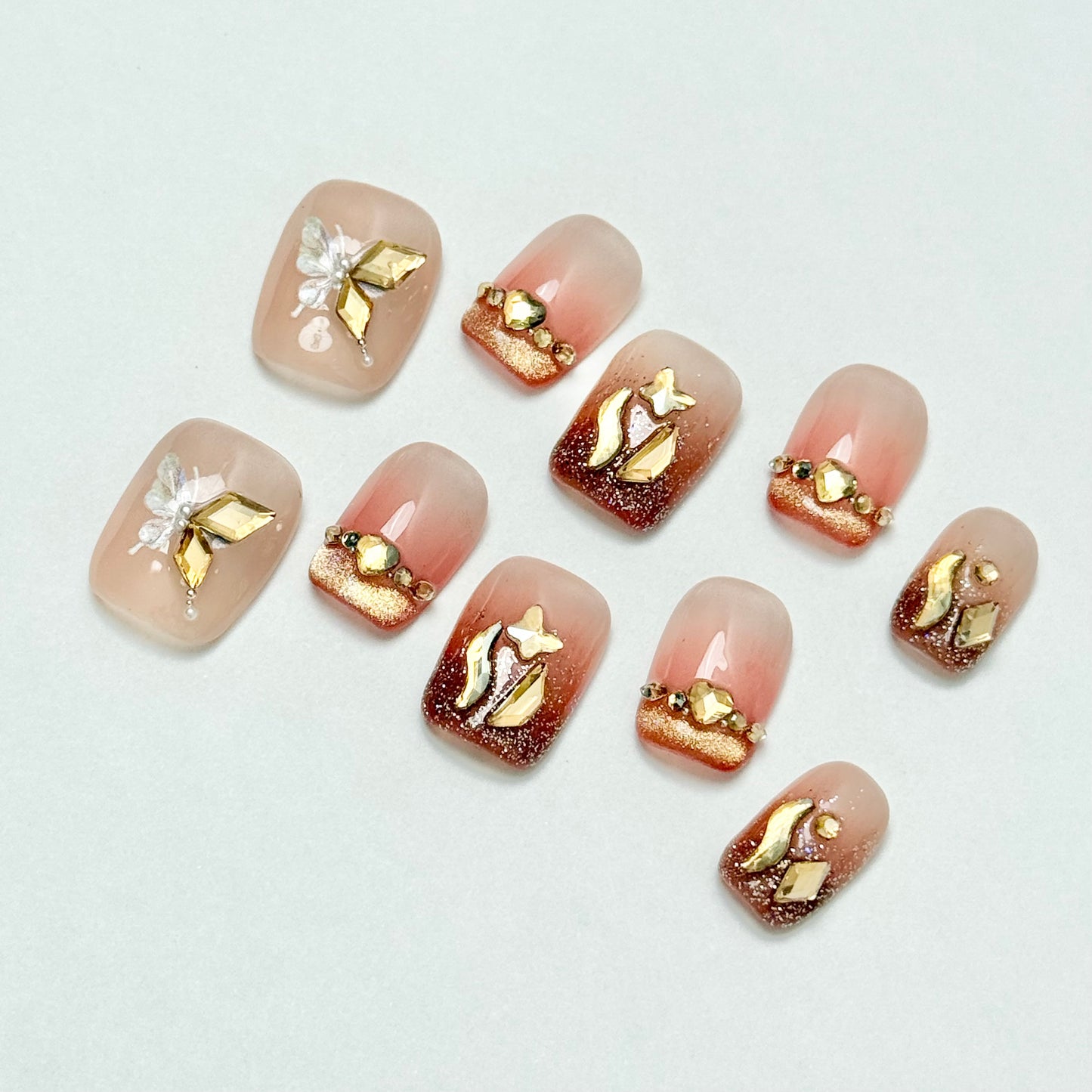 DAsena MAGIC PRESS NAIL TIPS DC-9009-B16