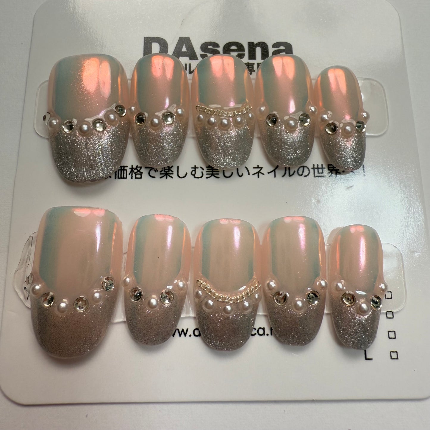 DAsena MAGIC PRESS NAIL TIPS DB-1586-E2