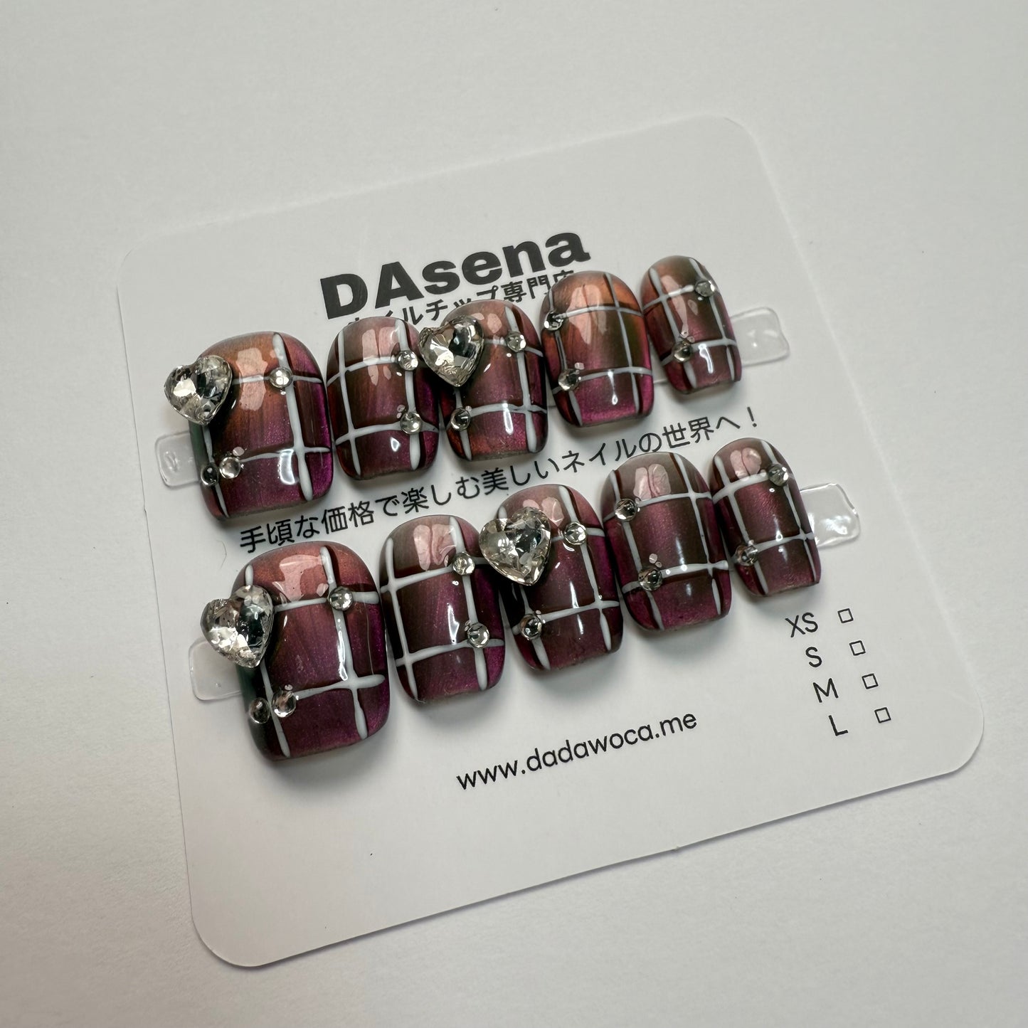 DAsena MAGIC PRESS NAIL TIPS DB-2383-F17