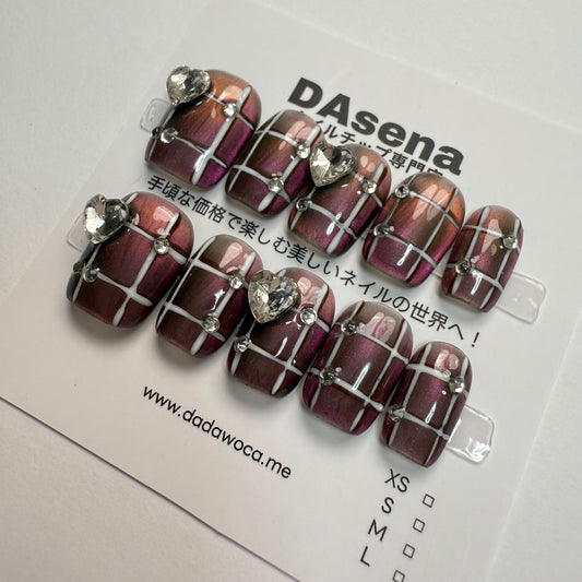DAsena MAGIC PRESS NAIL TIPS DB-2383-F17