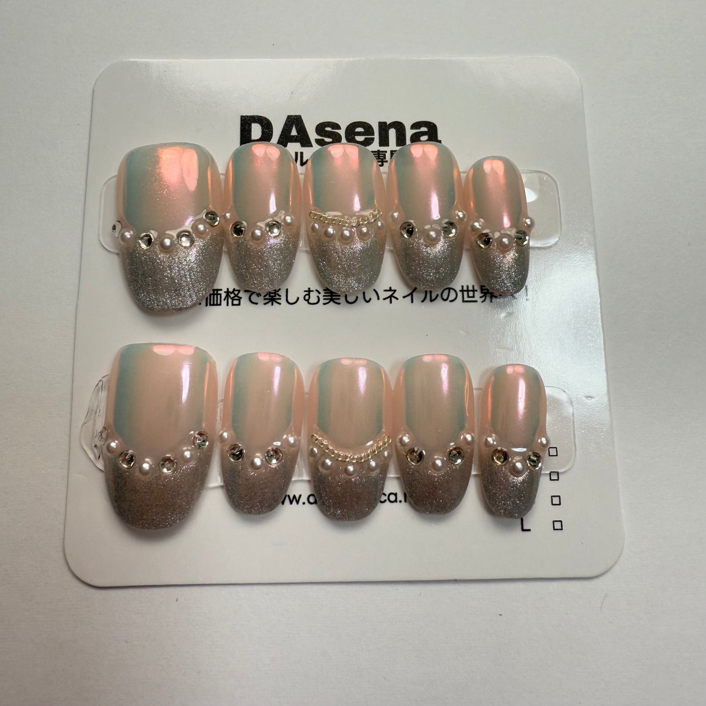 DAsena MAGIC PRESS NAIL TIPS DB-1586-E2
