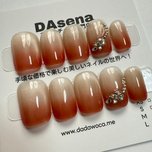 DAsena MAGIC PRESS NAIL TIPS DB-2729-F15