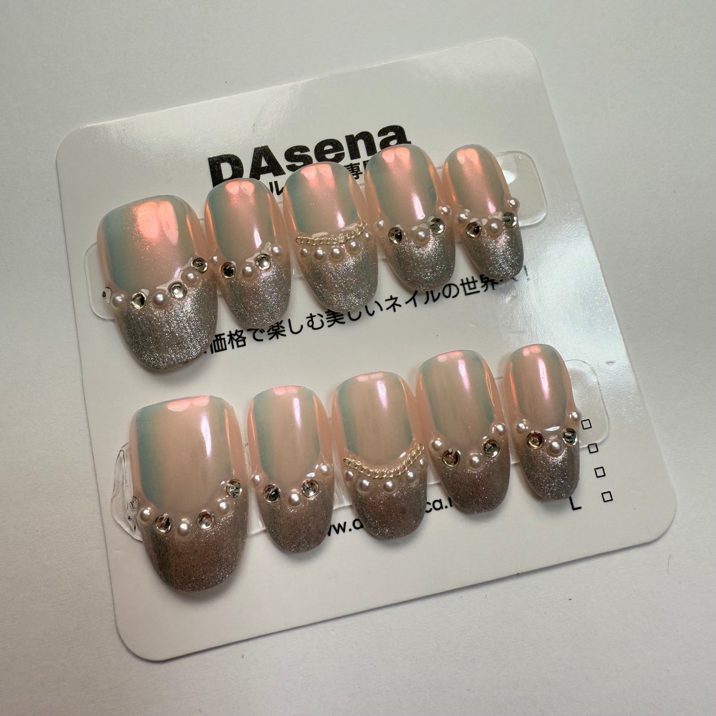 DAsena MAGIC PRESS NAIL TIPS DB-1586-E2