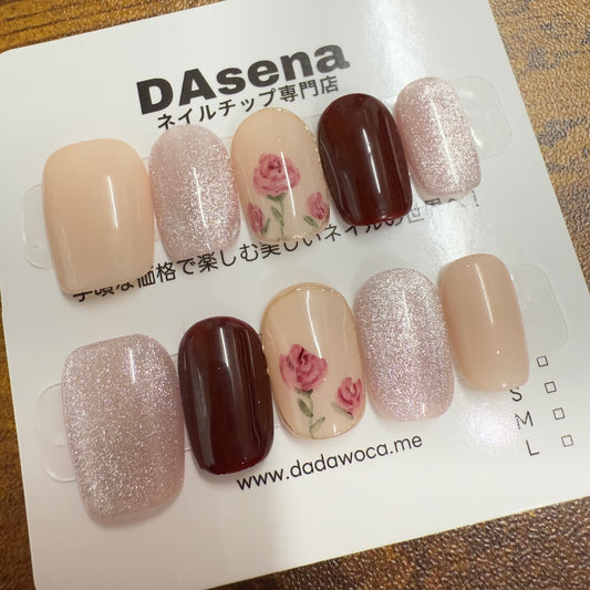 DAsena MAGIC PRESS NAIL TIPS DB-2496-B18
