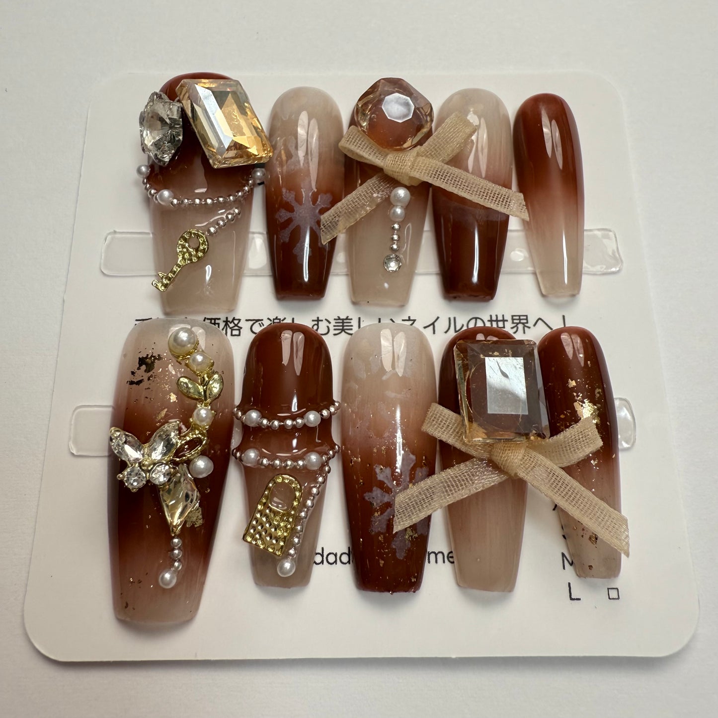 DAsena MAGIC PRESS NAIL TIPS DB-2453-B10,11