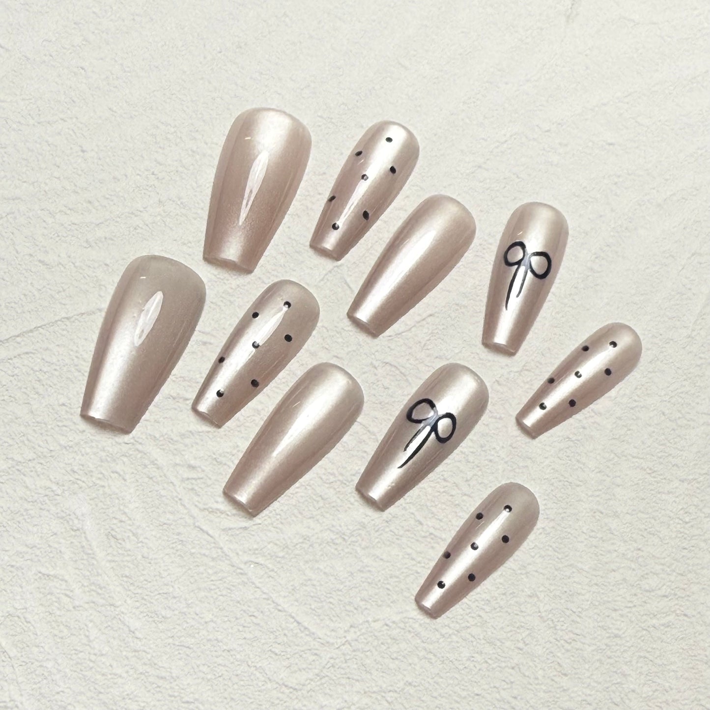 DAsena JAPAN PREMIUM NAIL TIPS S-515(XS,S,M 3個セット)-G6